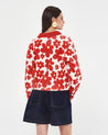 Polo-manga-larga-flores-mujer