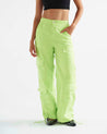 Pantalón Acid Parachute verde neón - Urbanrock Colombia