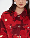 chaquetas-mujer-rojas-estampada