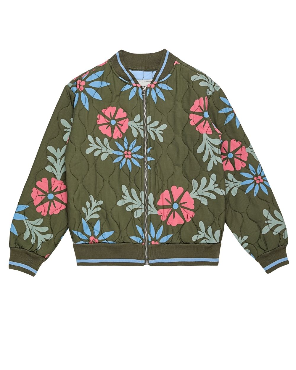FLORAL QUILTED JACKET – Urban Rock