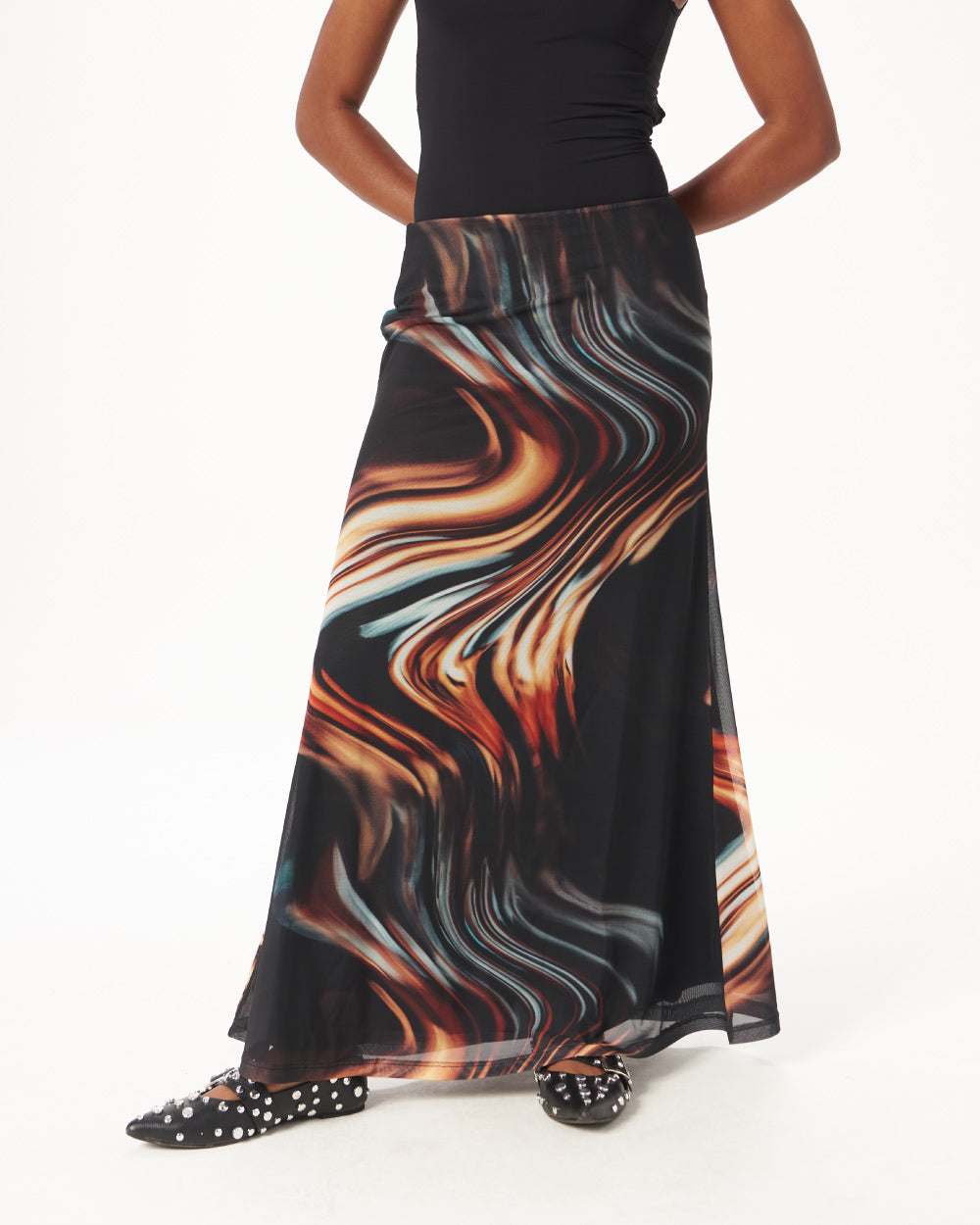 falda-larga-mujer-casual-estampado