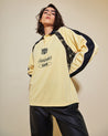 Game Tee - camibuzo tipo rugby jersey en nylon con detalles de encaje | Urban Rock