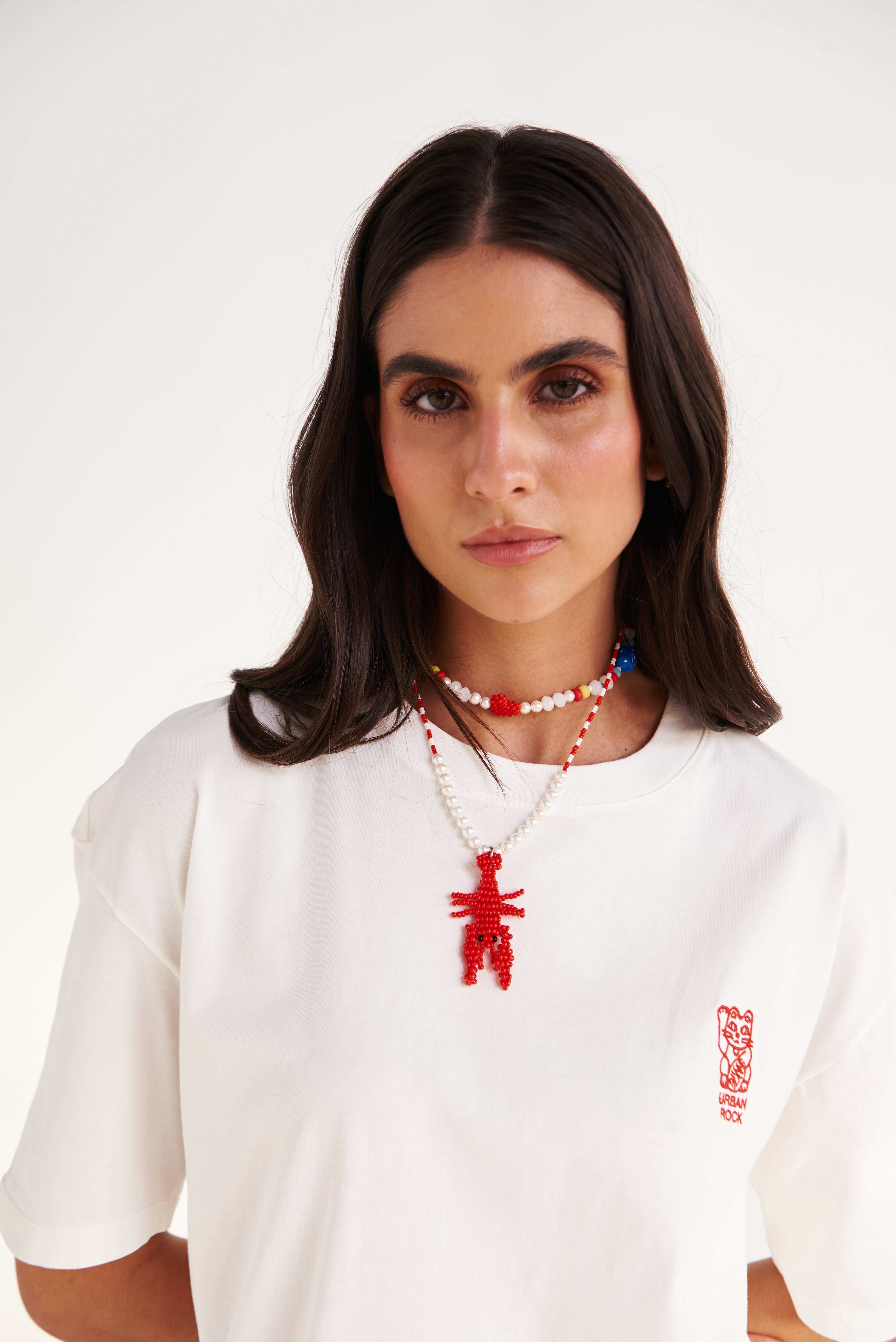 Collar Lobster combinado con look urbano moderno - Urbanrock