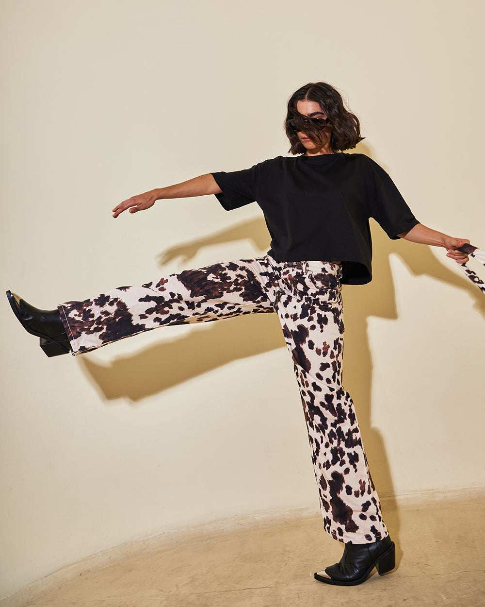 Moo Pants en drill estampado - cómodos y urbanos | Urban Rock