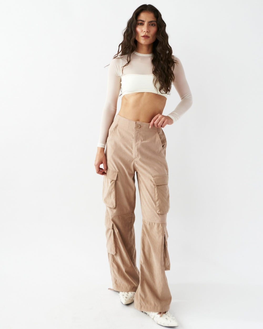 pantalon-cargo-cafe-parachute-women