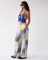 pantalon-lentejuelas-mujer-tiro-alto-rain-pants-urban-rock-modelo-lado