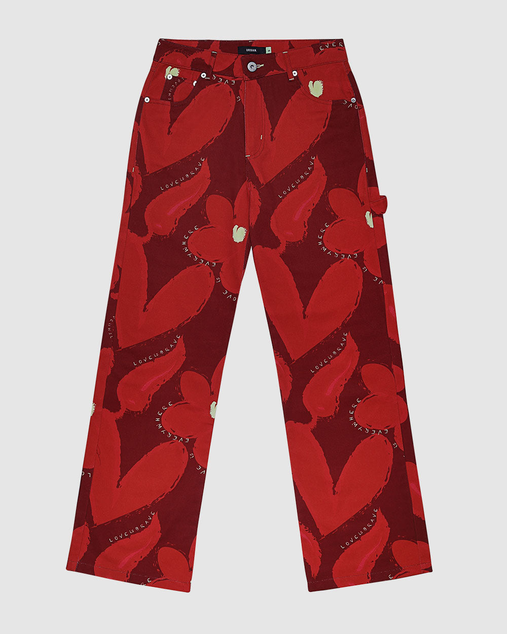 pantalon-rojo-flores-urban