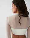 top-blanco-con-mangas-mujer