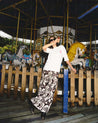 Vestido urbano cow print con escote en espalda - edición limitada | Urban Rock